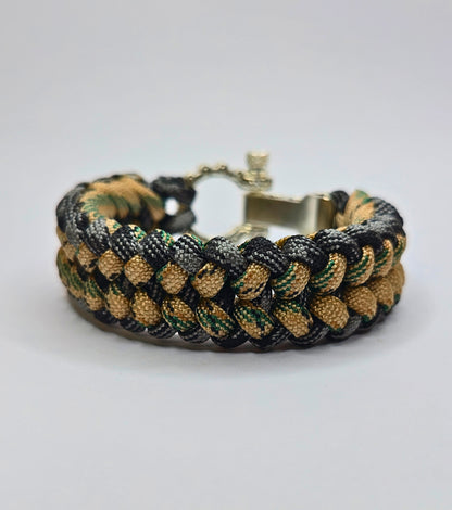 Paracord Armband mit Wikinger-Verschluss