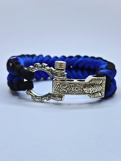 Paracord Armband mit Wikinger-Verschluss