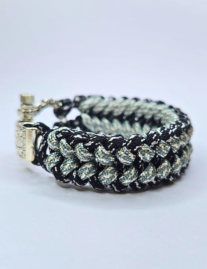 Paracord Armband mit Wikinger-Verschluss