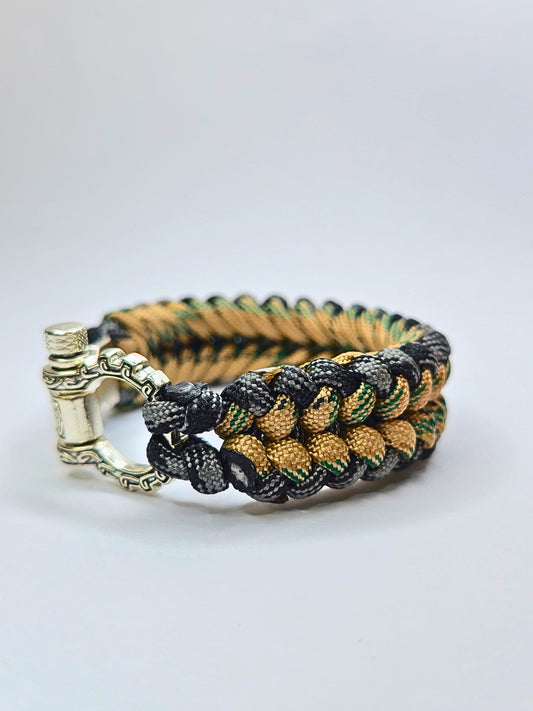 Paracord Armband mit Wikinger-Verschluss